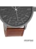 Oozoo Analog-Armbanduhr Oozoo Timepieces braun extra groß (ca. 48mm)