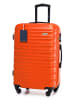 Wittchen MEDIUM SUITCASE FROM ABS WITH LUGGAGE TAG in Orange