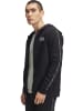 Under Armour Fleecejacke/Fleecepullover "Icon Fleece Taping Full-Zip" in Schwarz