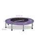 relaxdays Trampolin in Lila - Ø 95 cm