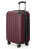 Hauptstadtkoffer Spree - Koffer Flugzeug Trolley Handgepäck Hartschale TSA 42L in Dunkelrot