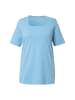 Ulla Popken Shirt in helles petrol