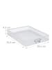 relaxdays Schubladenbox in Weiß - (B)27,5 x (H)29 x (T)35,5 cm
