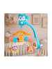 Wisam® Babykarussell mit Eichhörnchen-Projektor, Anhängern