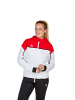 erima Damen Change By Erima Trainingsjacke mit Kapuze in weiß/rot/schwarz