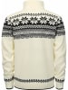 Brandit Strickjacke / Cardigan "Norwegian Troyer" in Weiß