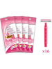 Bic Pure 3 Lady Rasierer Damen, 16 Einwegrasierer mit je 3 Klingen