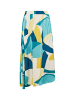 faina Damen Rock in Blau Mehrfarbig