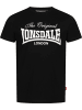Lonsdale T-Shirt "Colsbrooke Herren T-Shirt normale Passform" in Schwarz