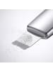 Paloma Beauties Aufladbarer Ultraschall-Gesichtsreinigungsspatel in Silber