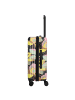 travelite Cruise 4 Rollen Kofferset 3-teilig gelbe orchidee