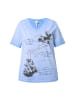 Ulla Popken Shirt in himmelblau