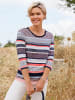 WITT WEIDEN 3/4-Arm-Shirt in marine-grapefruit-bedruckt