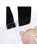 Mr. & Mrs. Panda Strandtasche Bär und Hase Umarmen ohne Spruch in Weiß
