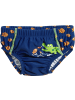 Playshoes Badehose "UV-Schutz Windelhose Krokodil" in Blau