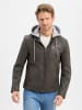 Finshley & Harding Lederjacke in schlamm - 0001