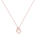 Elli Halskette 925 Sterling Silber Herz in Rosegold