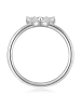 Glanzstücke München Ring Schmetterling aus Sterling Silber mit Zirkonia in silber