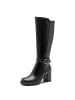 Tamaris Langschaftstiefel in schwarz