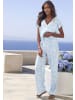 LASCANA Pyjamaoberteil in graublau