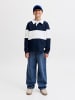 JACK & JONES Junior Baggy Fit Jeans in Blue Denim