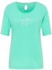 Joy Sportswear Rundhalsshirt ANYA in reef green melange