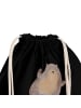 Mr. & Mrs. Panda Gymtasche Otter Umarmen mit Spruch in Schwarz