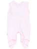 TupTam Baby Mädchen Strampler mit Fuß 3er Pack in rosa/blau