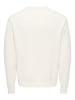ONLY & SONS Gestricktes Oberteil in Cloud Dancer