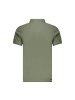ACCADEMIA MILITARE Grün Herren Poloshirt aus Baumwolle