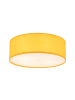 Licht-Erlebnisse Deckenlampe (B)38 x (L)38 x (H)14 cm in Weiß Gelb