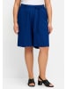 sheego Jeansbermudas in blaubeere