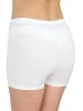 Alkato Alkato Damen Sport Shorts mit Hohem Bund in weiß Modell 2