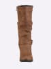 Andrea Conti Stiefel in cognac