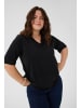 KAFFE curve T-shirt KCphoelina Regular fit in Black Deep
