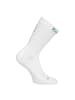 Kempa Socken Logo Classic in weiß/aqua
