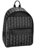 Lacoste Rucksack The Blend in Monogram Noir Gris