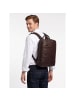 Jost Glasgow Daypack RFID Schutz Leder 44 cm Laptopfach in brown