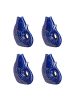 Butlers Butlers Mini-Vase KOI 4er-Set in Blau