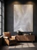 KADIMA DESIGN Läufer Floral pflegeleicht Wohnzimmer Schlafzimmer Flur Esszimmer in Grau
