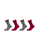 s.Oliver Socken 4er Pack biking red
