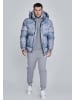 SikSilk Winterjacke Puffer in Light Grey