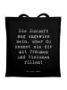 Mr. & Mrs. Panda Tote Bag Spruch Zukunftsplanung Ungewissheit an... in Schwarz