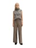 Marc O'Polo Glencheck-Hose wide in Dark Brown
