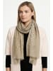 collezione alessandro Schal " Leos Traum " in taupe
