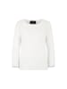 MARC CAIN COLLECTIONS Strickpullover "Knitted in Germany" in White