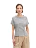 Marc O'Polo Gestreiftes T-Shirt regular in Aqua