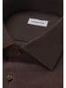 Seidensticker Flanellhemd Slim in Braun