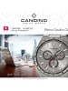Candino Chronograph-Armbanduhr Candino Classic grau groß (ca. 43mm)
