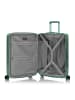 Heys Alumix 4 Rollen Trolley M 66 cm mit Dehnfalte midnight green